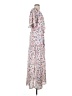 Hayden 100% Polyester Floral Ivory Pink Casual Dress Size S - photo 4