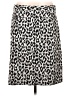 Talbots Animal Print Silver Casual Skirt Size 12 - photo 1