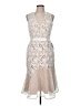 Adelyn Rae 100% Polyester Ivory Cocktail Dress Size M - photo 1