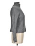 Brooks 100% Cotton Gray Turtleneck Sweater Size M - photo 4