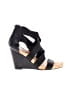 BCBGeneration Black Wedges Size 7 - photo 1