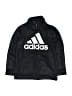 Adidas 100% Polyester Black Track Jacket Size 3T - photo 1