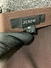 J.Crew 100% Polyester Solid Black Casual Skirt Size M - photo 4