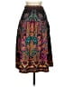 Forever 21 Paisley Black Casual Skirt Size S - photo 2