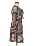 Assorted Brands 100% Rayon Print Brown Casual Dress Size M (estimated) - photo 4