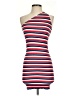 Zara Stripes Red Casual Dress Size S - photo 1