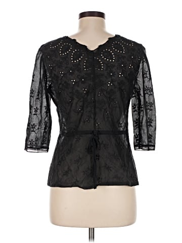 Rebecca Taylor 3/4 Sleeve Blouse (view 2)