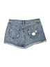 J Brand Graphic Blue Denim Shorts Size 27 waist - photo 2