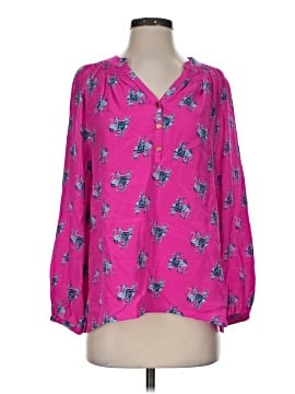 Lilly Pulitzer 3/4 Sleeve Silk Top (view 1)