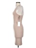Leith Solid Tan Cocktail Dress Size XXS - photo 5