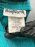 BonWorth 100% Polyester Color Block Teal Casual Pants Size XS - photo 7