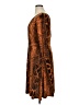 Metrostyle Animal Print Brown Cocktail Dress Size 16 - photo 5