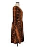 Metrostyle Animal Print Brown Cocktail Dress Size 16 - photo 4