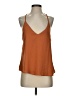 Lulus 100% Polyester Orange Sleeveless Top Size S - photo 1