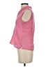 Talbots 100% Linen Pink Sleeveless Button-Down Shirt Size 4 - photo 5