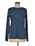 HAEOF Blue Long Sleeve Top Size M - photo 1