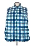 Woman Within 100% Polyester Blue Vest Size 26 (2X) - photo 1