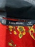 Zara Basic 100% Polyester Print Orange Cocktail Dress Size XS - photo 7