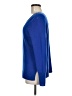 Halogen 100% Cashmere Solid Blue Cashmere Pullover Sweater Size M - photo 5