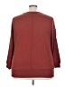 BLOOMCHIC 100% Polyester Burgundy 3/4 Sleeve T-Shirt Size 26 - photo 2