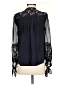 Rebecca Taylor Black Long Sleeve Blouse Size 2 - photo 2