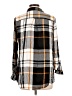 C established 1946 100% Rayon Plaid Gray 3/4 Sleeve Button-Down Shirt Size L - photo 2