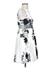 Forever 21 100% Polyester Graphic White Cocktail Dress Size S - photo 4