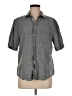 Everlane Gray Short Sleeve Button-Down Shirt Size M - photo 1