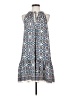 Max Studio 100% Polyester Paisley Blue Casual Dress Size XS - photo 1