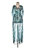 Dotti 100% Polyester Teal Cocktail Dress Size L - photo 1
