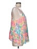 Lilly Pulitzer 100% Rayon Pink Casual Dress Size L - photo 4