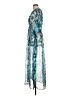 Dotti 100% Polyester Teal Cocktail Dress Size L - photo 5