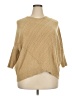 Simply Vera Vera Wang Chevron-herringbone Tan Pullover Sweater Size XXL - photo 1