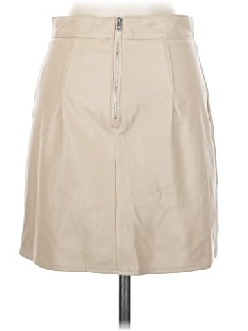 Shein Faux Leather Skirt (view 2)