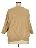 Simply Vera Vera Wang Chevron-herringbone Tan Pullover Sweater Size XXL - photo 2