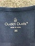 Cuddl Duds Solid Blue Jumpsuit Size M - photo 4
