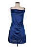 Zaful 100% Polyester Blue Cocktail Dress Size 6 - photo 1