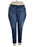 Democracy Solid Blue Jeans Size 22 - photo 1