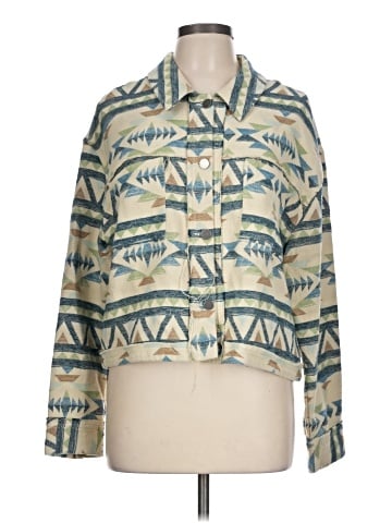 Flag & Anthem Long Sleeve Button-Down Shirt (view 1)