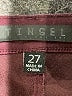 Tinsel Solid Burgundy Casual Pants Size 27 waist - photo 7
