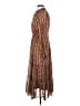 In Loom 100% Polyester Brown Casual Dress Size S - photo 5