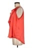 Milano 100% Polyester Orange Sleeveless Blouse Size M - photo 5