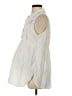 Seraphine Ivory Sleeveless Button-Down Shirt Size Sm Maternity - photo 5