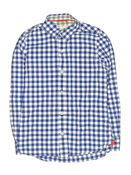 Mini Boden Long Sleeve Button Down Shirt