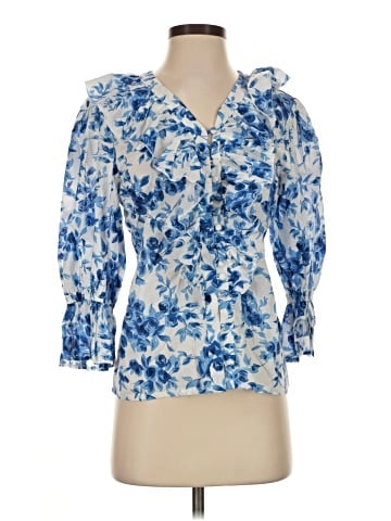 mille Resort & Travel 3/4 Sleeve Blouse (view 1)