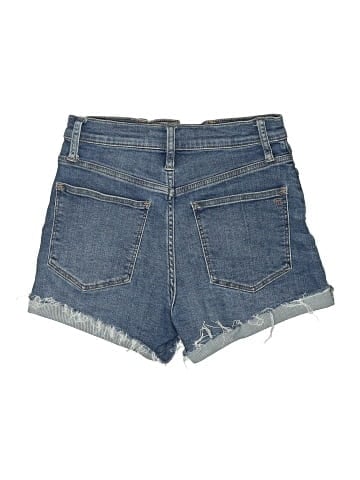 Madewell High-Rise Denim Shorts in Quintell Wash: TENCEL&trade; Lyocell Edition (view 2)