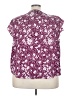 Fun2Fun Burgundy Short Sleeve Blouse Size 3X - photo 2