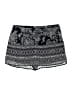 Patrons of Peace 100% Polyester Paisley Black Shorts Size L - photo 1