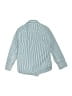 Mini Boden 100% Cotton Stripes Blue Long Sleeve Button-Down Shirt Size 5 - 6 - photo 2