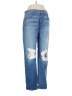 7 For All Mankind 100% Cotton Hearts Blue Jeans Size 30 waist - photo 1